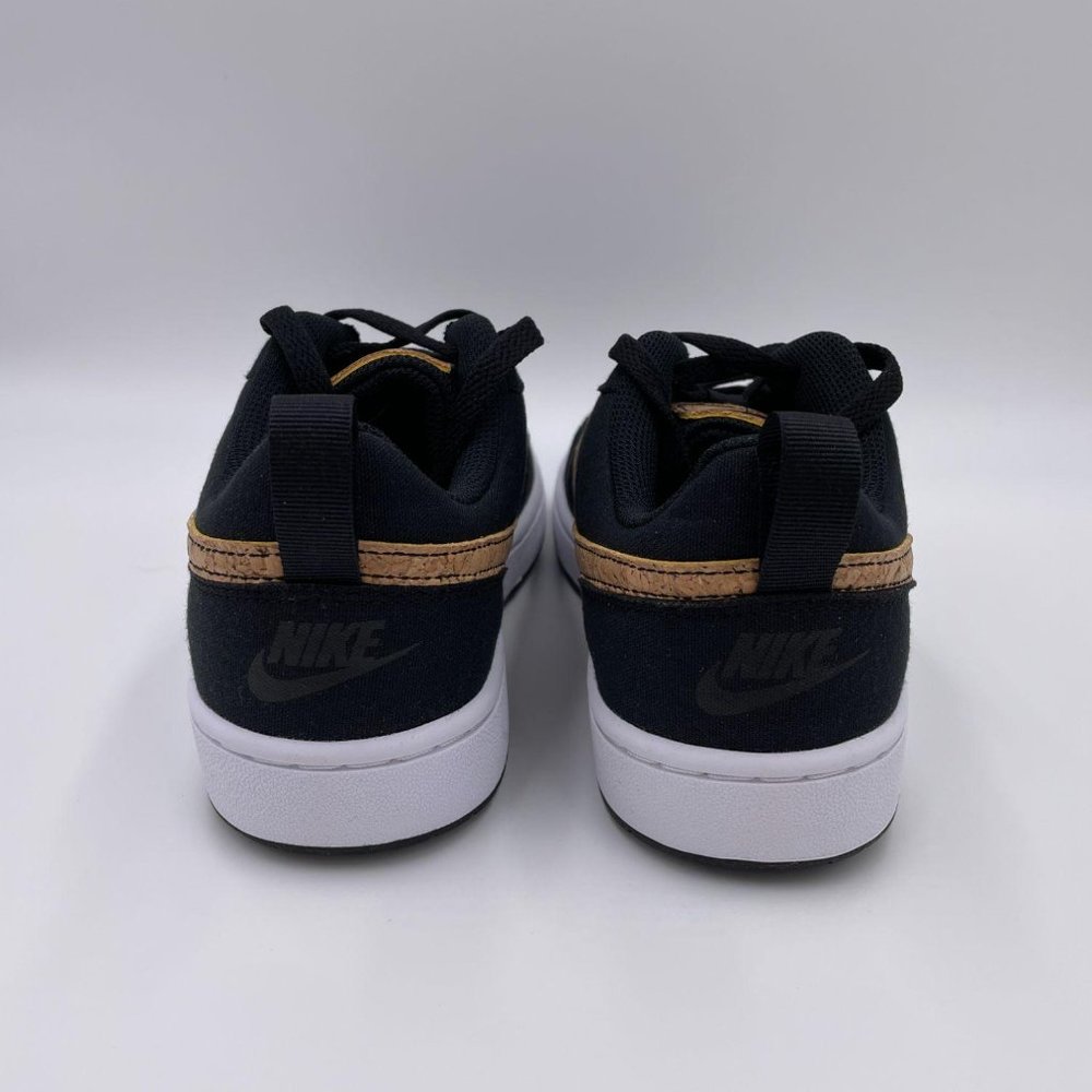 Nike Court Borough Low 2 CNVS Black Womens Shoes - Picture 4 of 8